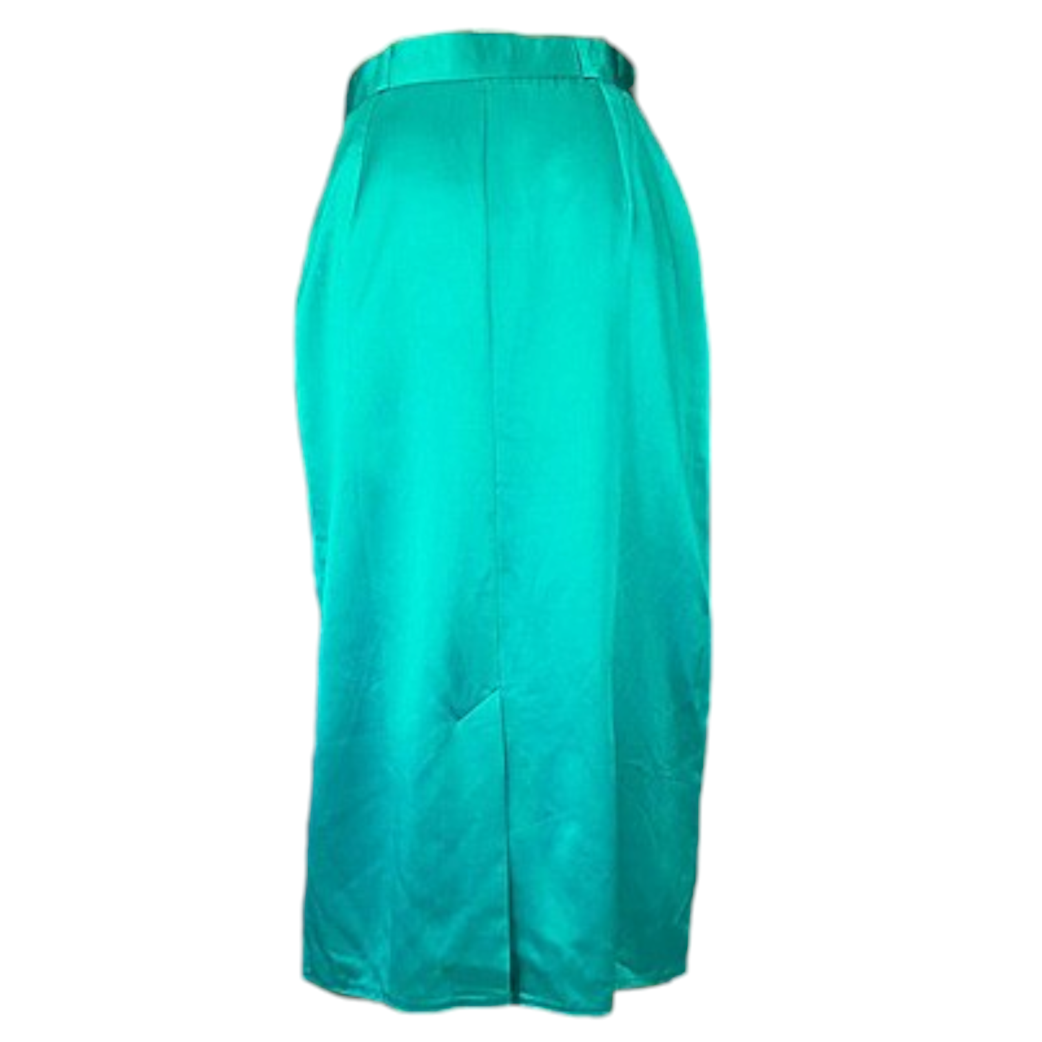 Vintage Long Pencil Skirt / Vintage Dugačka Tirkiz Suknja