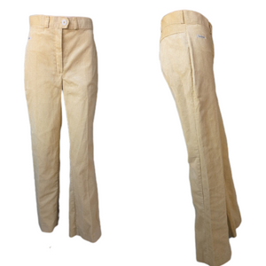 Vintage High Waist Beige Pants / Vintage Pantalone Visokog Struka