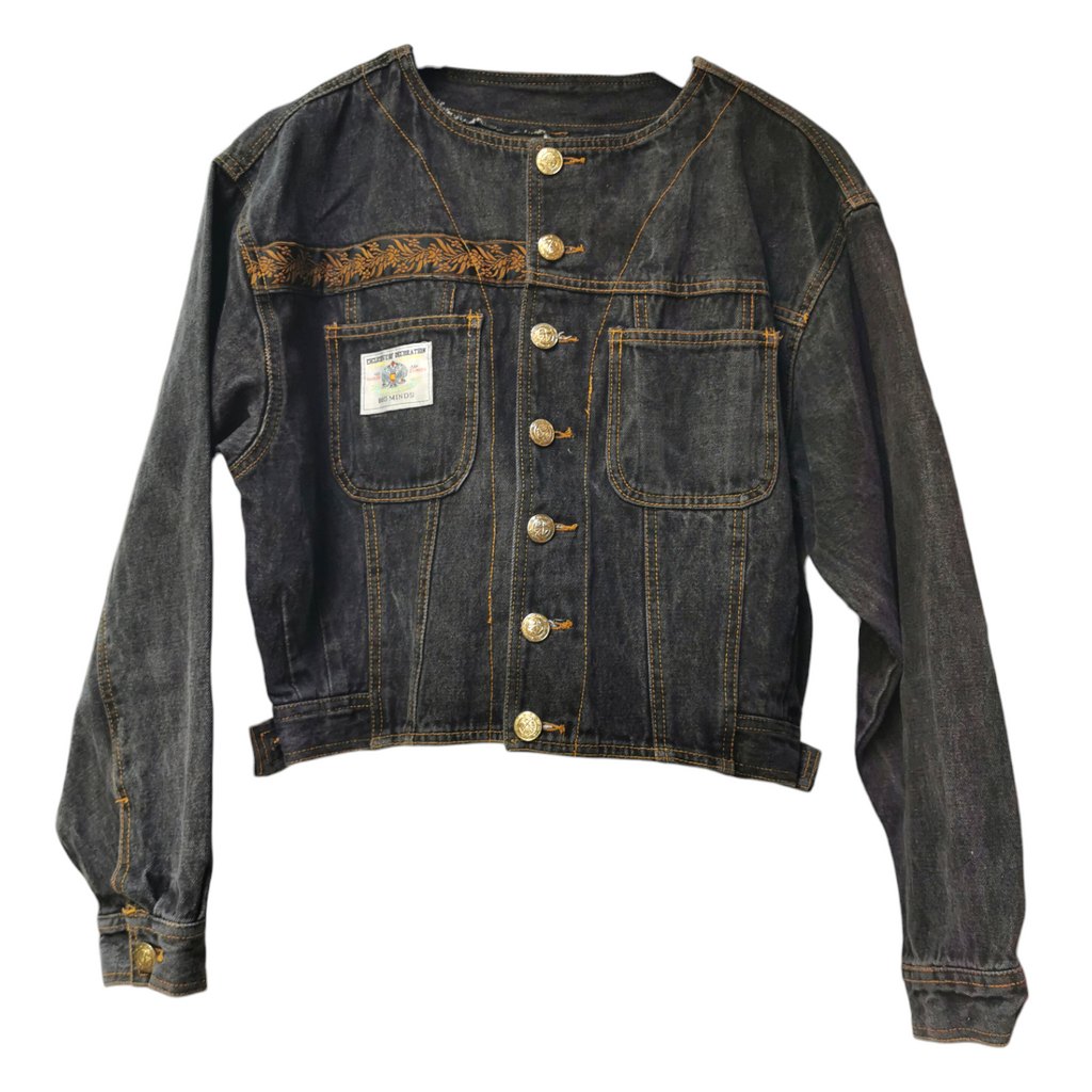 Vintage Oversized Denim Jacket / Vintage Teksas Jakna