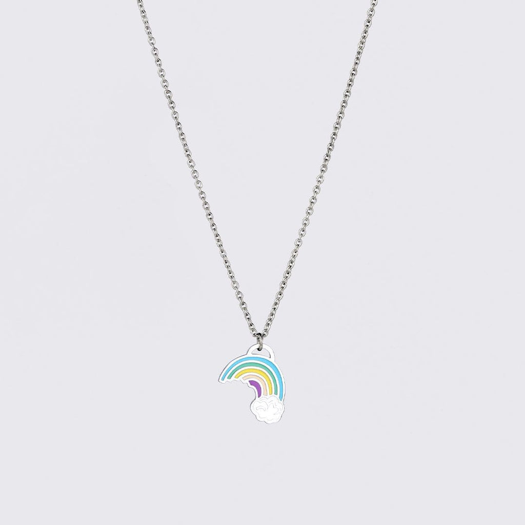 Handmade Necklace Charm Rainbow / Ogrlica Ručni Rad Charm Duga