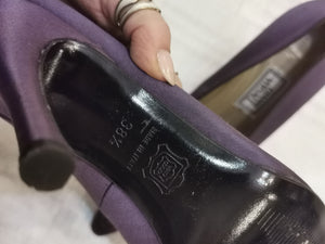 Gianni Versace ljubičaste cipele u špic