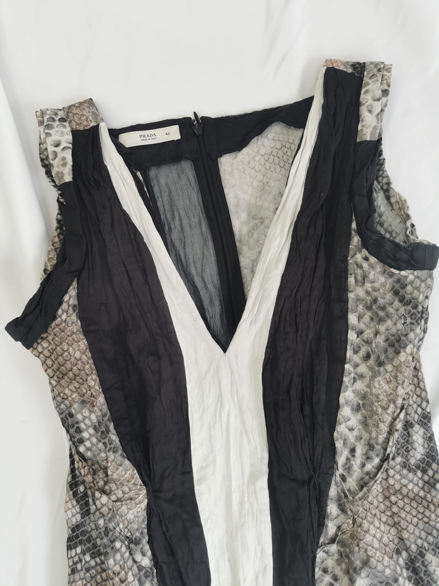 Prada vintage haljina animal print
