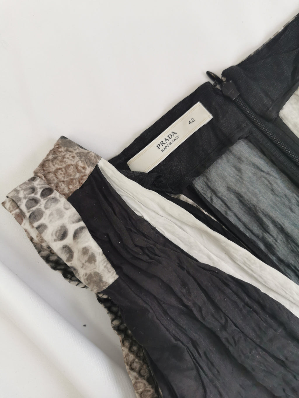 Prada vintage haljina animal print