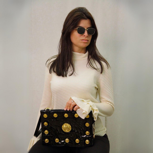 Karl Lagerfeld Vintage beli džemper sa zvonastim rukavima