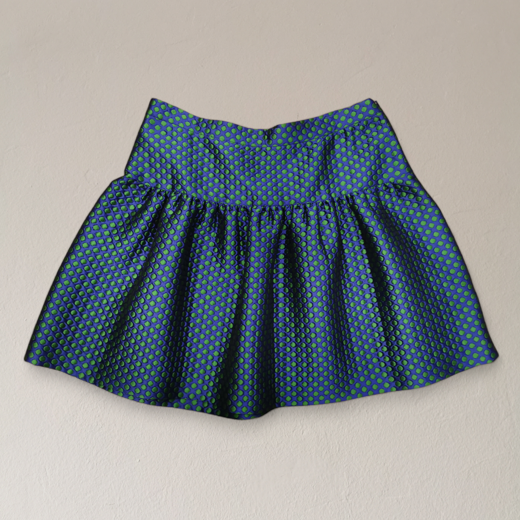 Polka Dot Mini Bubble Skirt / Mini Suknja na Tufne