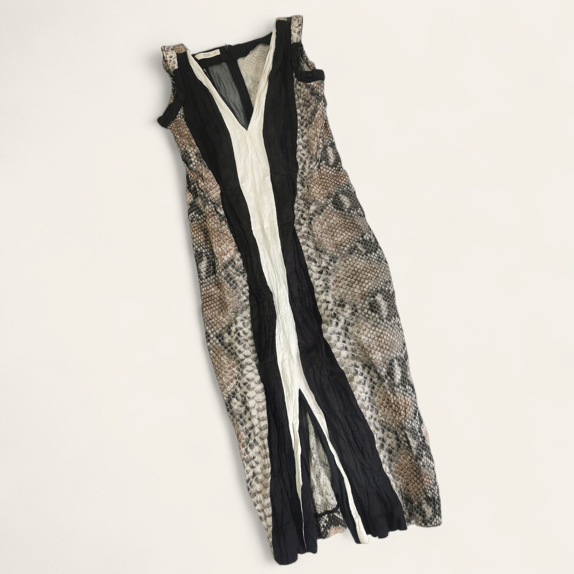 Prada vintage haljina animal print