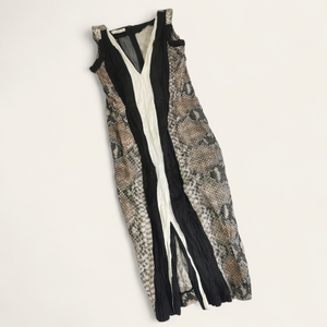 Prada vintage haljina animal print