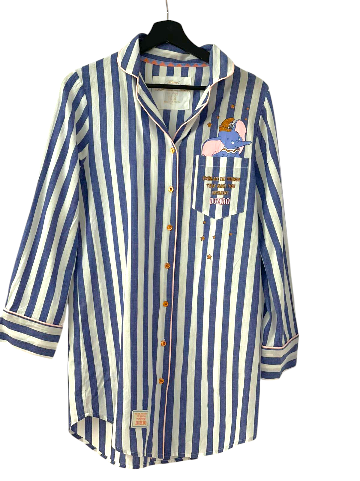 Oversized Dumbo pamučna košulja tunika L