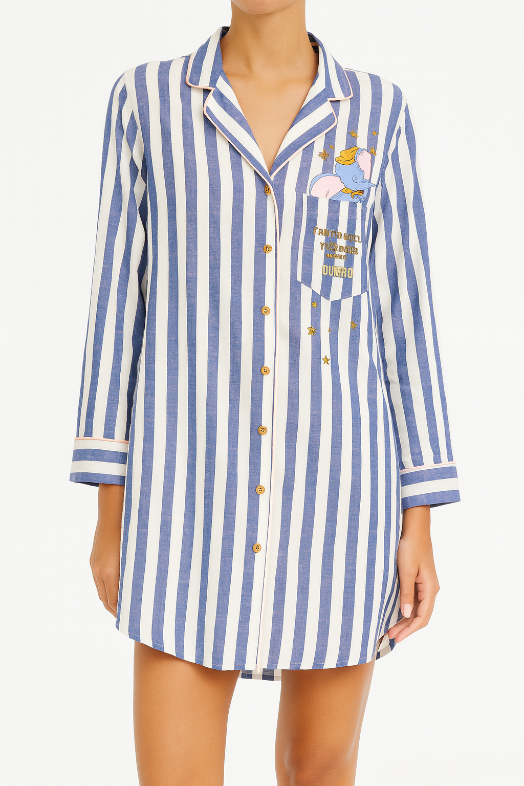 Oversized Dumbo pamučna košulja tunika L