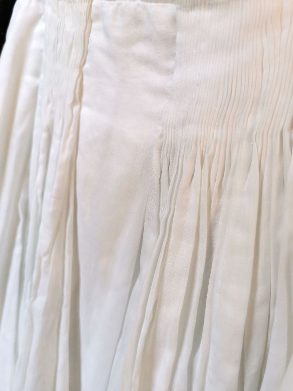 White Vintage Mini Skirt by Prada / Prada Bela Mini Suknja