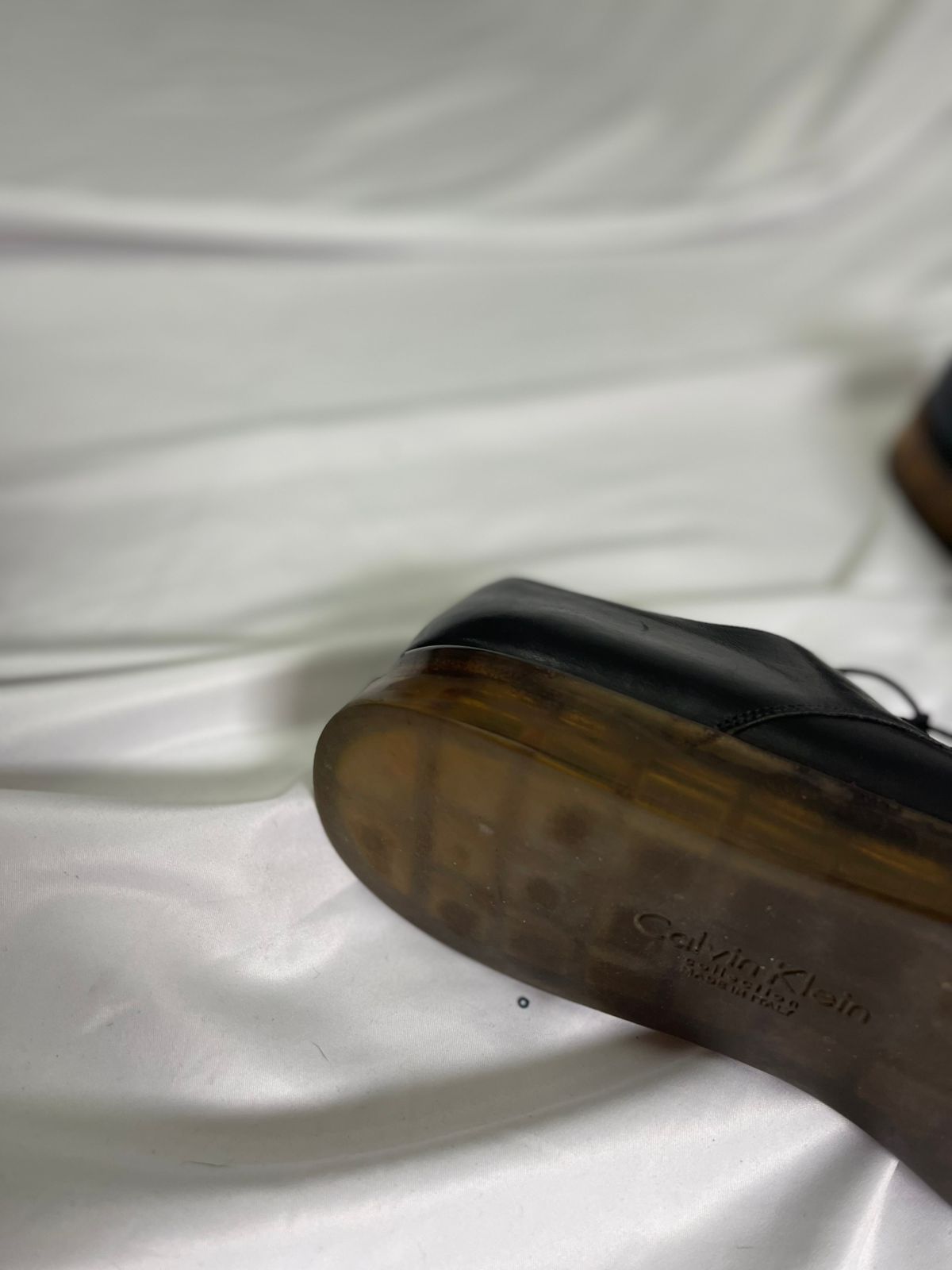 Calvin Klein muške crne kožne cipele