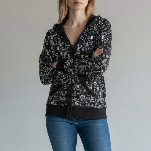 Vintage duks sa kapuljačom