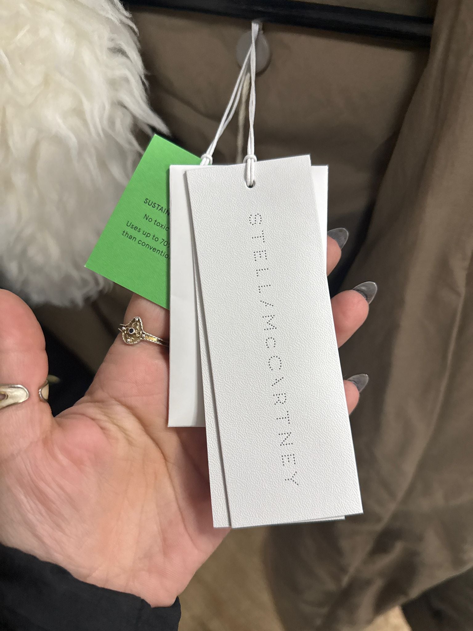 Vintage Stella McCartney 2021. Taupe Jakna