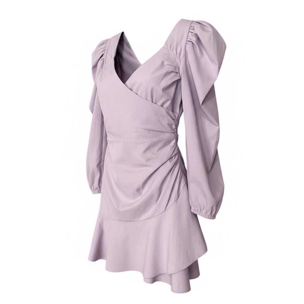 Red Valentino vintage haljina lila boje