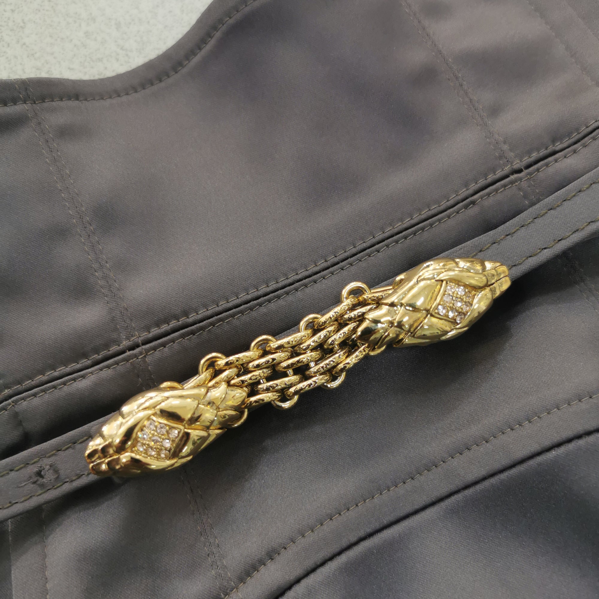 Roberto Cavalli satenska pencil suknja