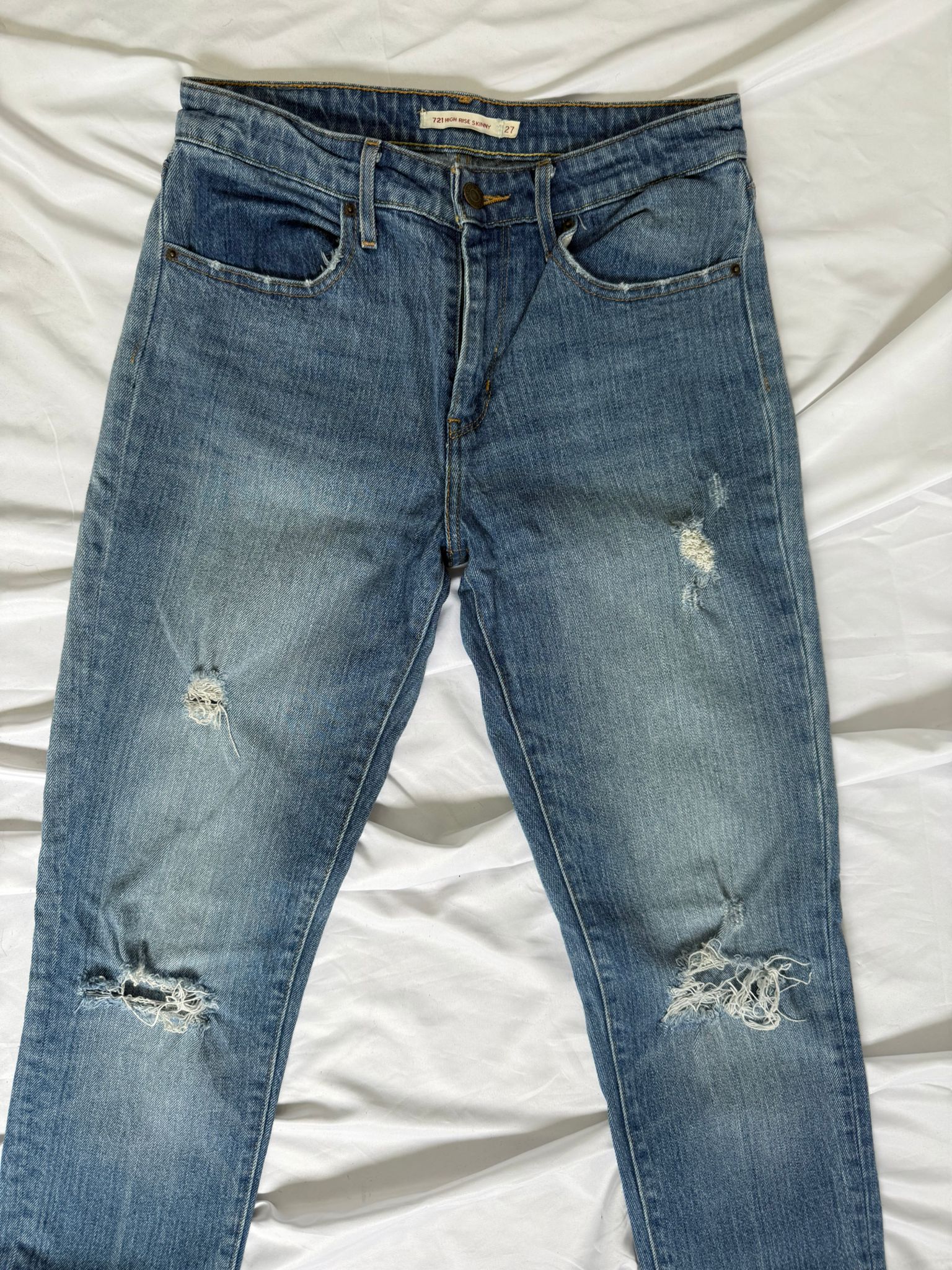 Levi's 721 High Rise Skinny Farmerke