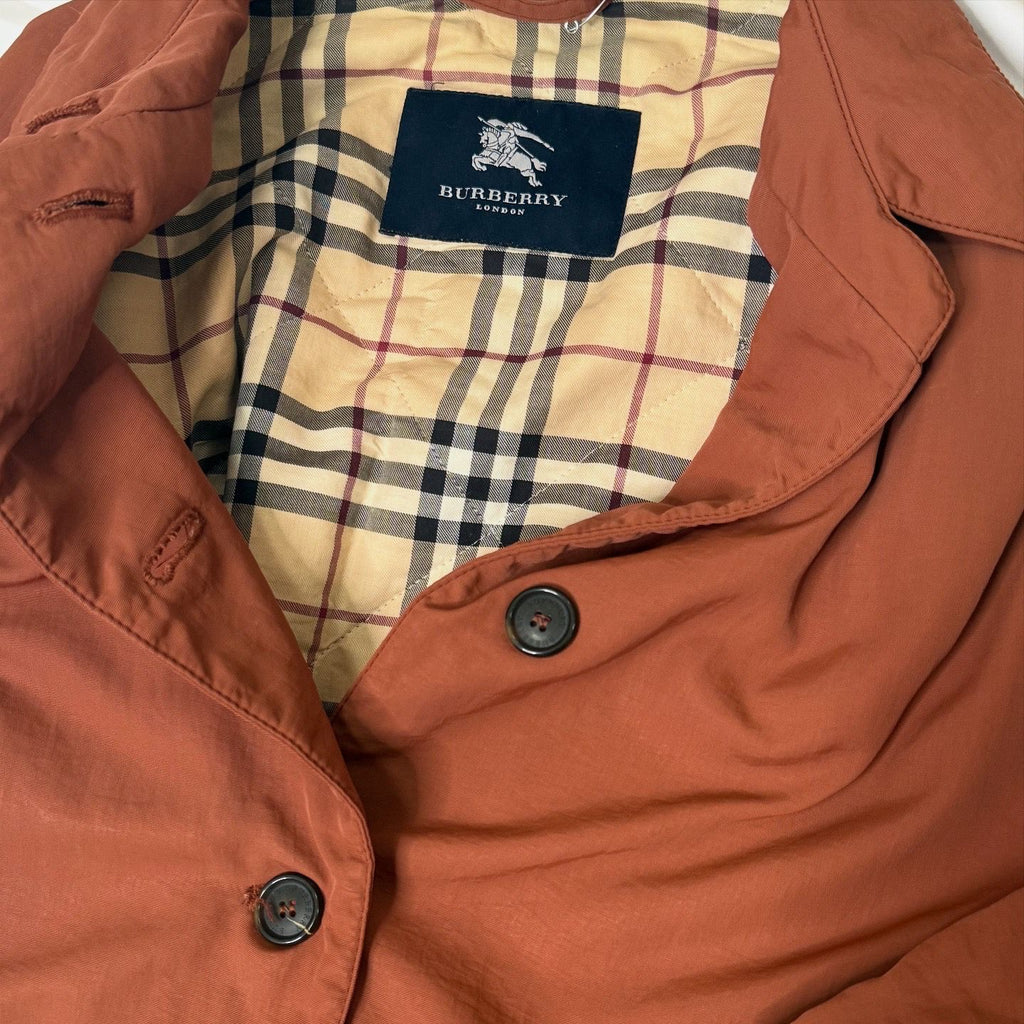 Burberry jakna u boji terakote