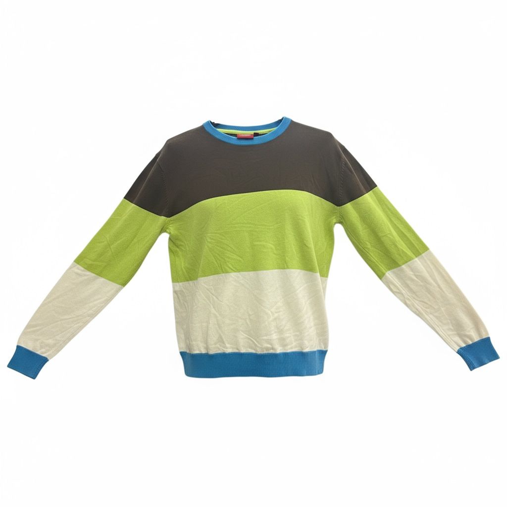 Muški vintage džemper na pruge