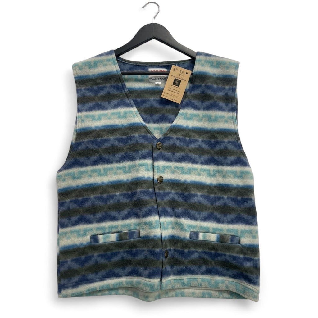 Vintage unisex prsluk zanimljivog printa