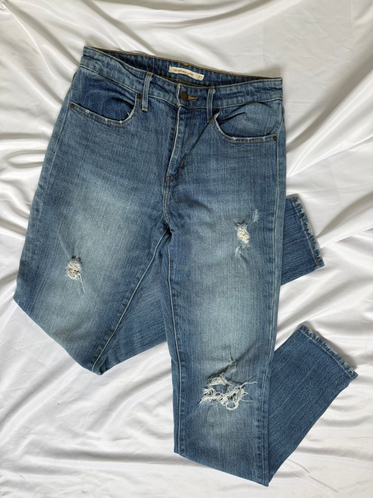 Levi's 721 High Rise Skinny Farmerke