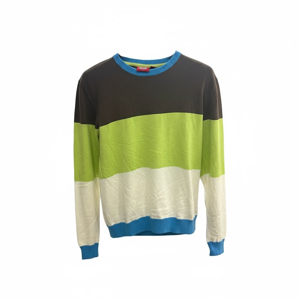 Muški vintage džemper na pruge