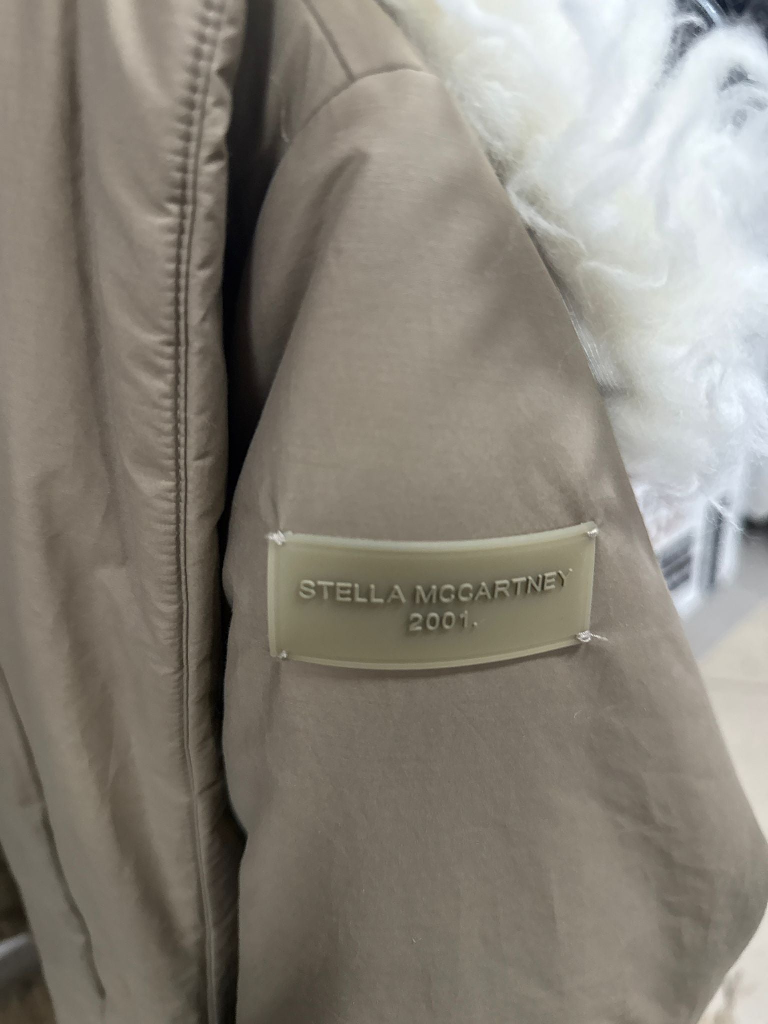 Vintage Stella McCartney 2021. Taupe Jakna