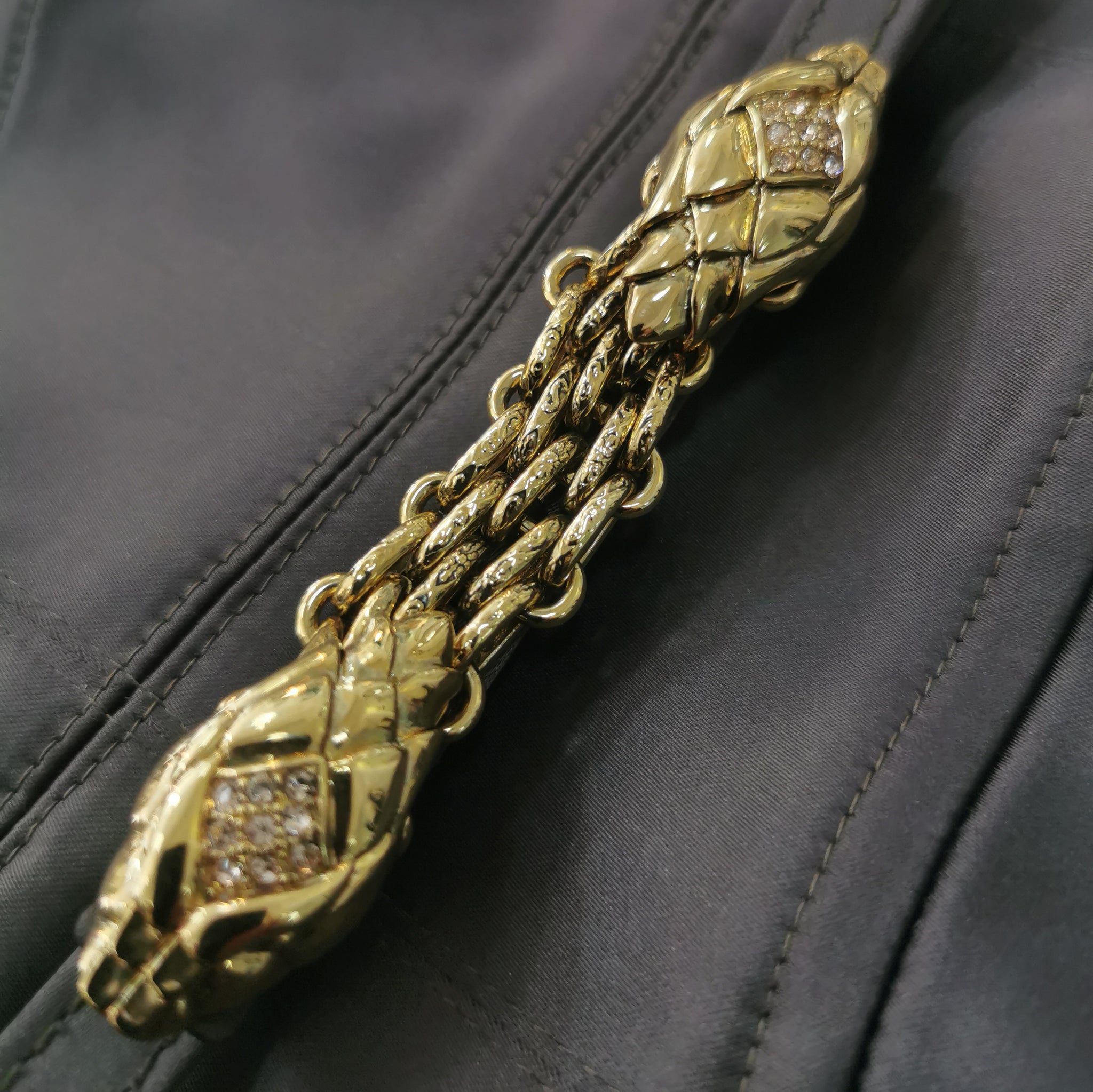 Roberto Cavalli satenska pencil suknja