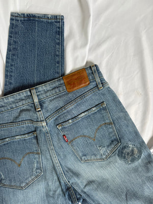 Levi's 721 High Rise Skinny Farmerke