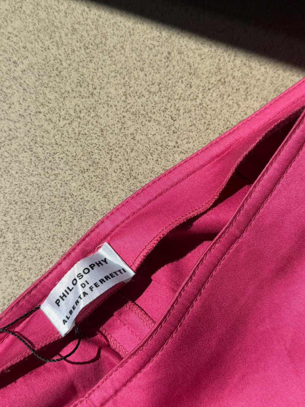 Roze Alberta Ferretti pantalone ravnog kroja