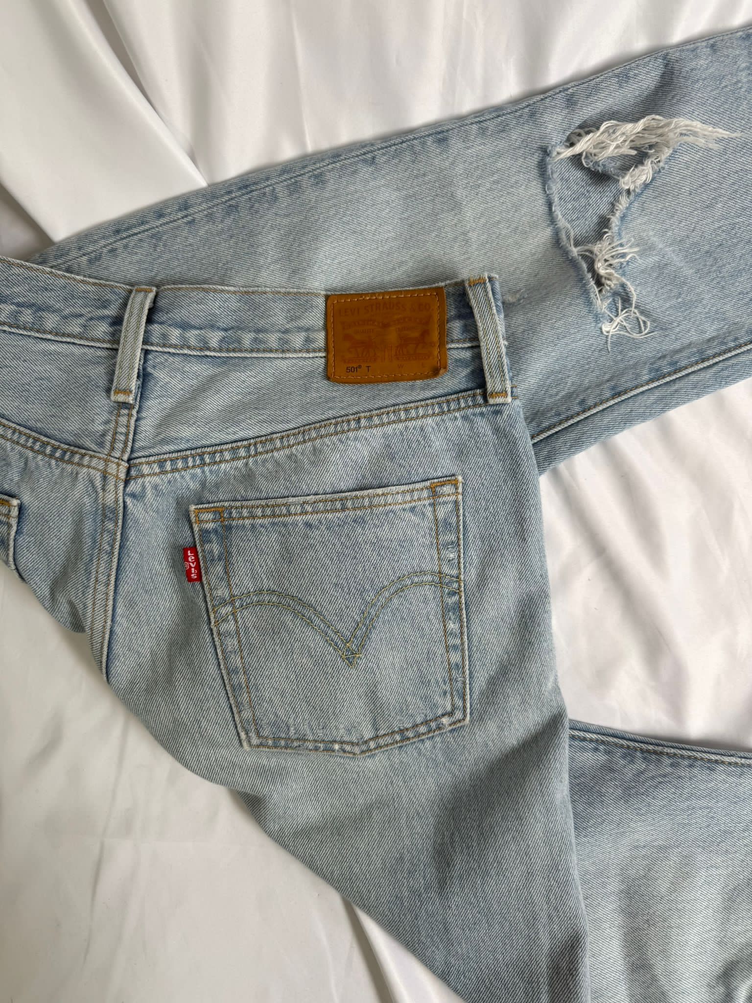 Vintage Levi's 501 Tapered Fit farmerke