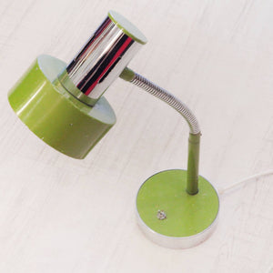 Green Vintage Table Light / Zelena Stona Lampa