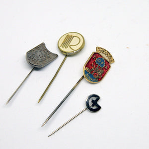 Vintage Pin Badges / Vintage Značke