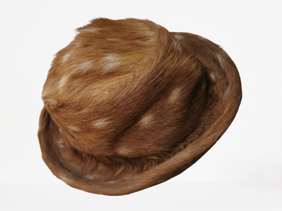 Vintage Real Fur Hat / Vintage Šešir od Pravog Krzna