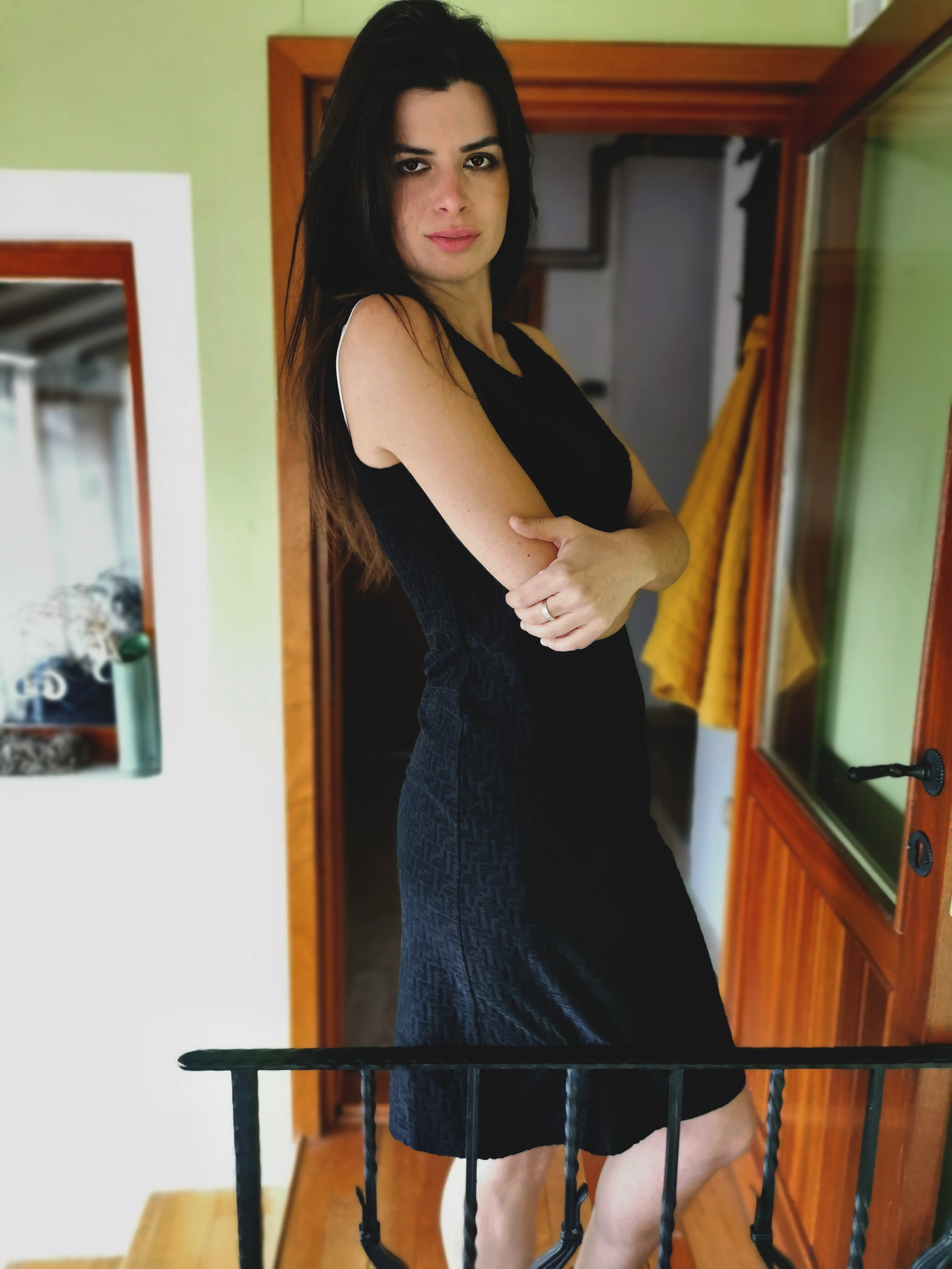 Crna Dugačka Haljina