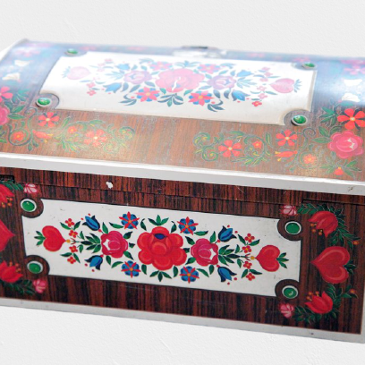 Metal Floral Box / Metalna Cvetna Kutija