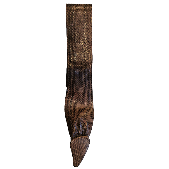 Snake Skin Vintage Belt / Braon Kaiš od Zmijske Kože